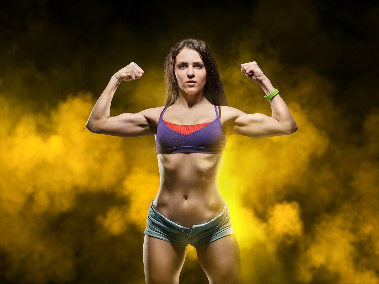 Athletic girls in Lanus